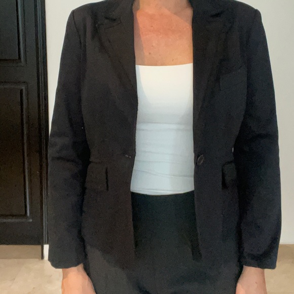 Mango black work jacket - Picture 4 of 7